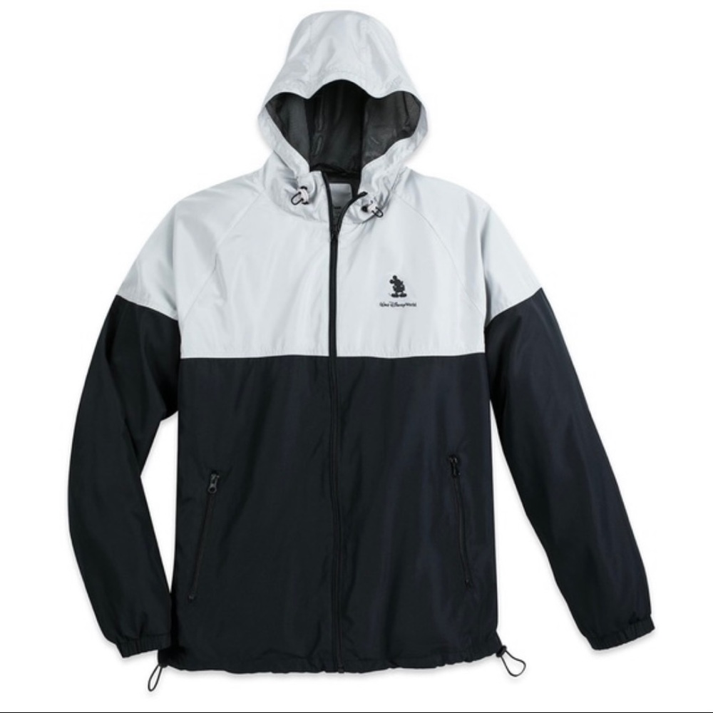 unisex disneyland hooded windbreaker jacket